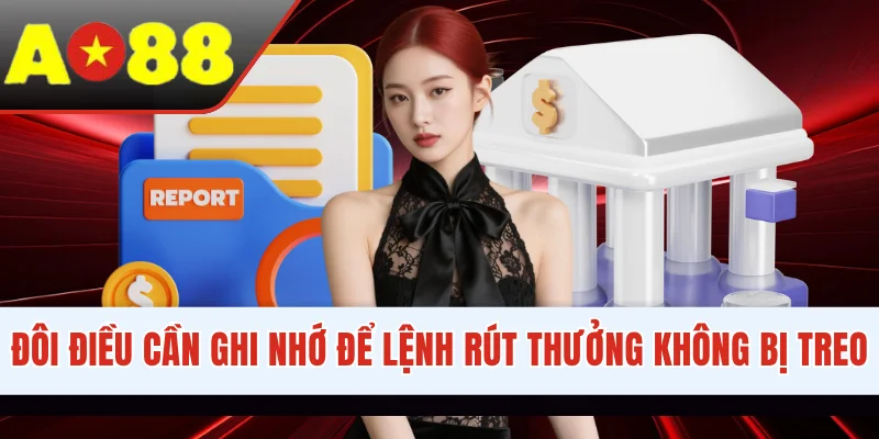 Đôi điều cần ghi nhớ để lệnh rút thưởng không bị treo